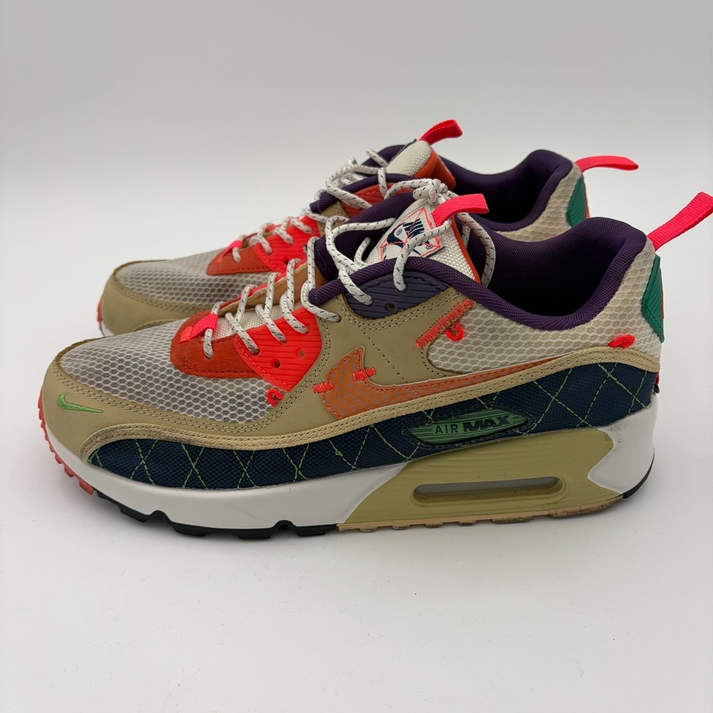 Nike Air Max 90 Mountaineering Team Gold Mesh Sneaker CZ9078-784 Mens Size 10